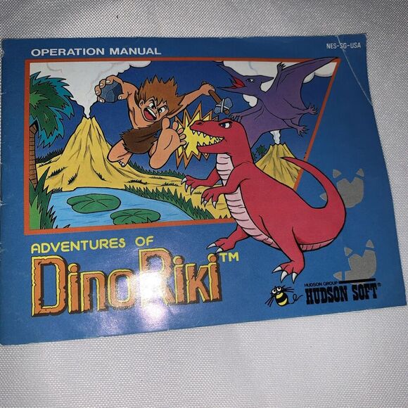 Nintendo Game Adventures of Dino-Riki (Nintendo Entertainment System, 1989) - Picture 3 of 8